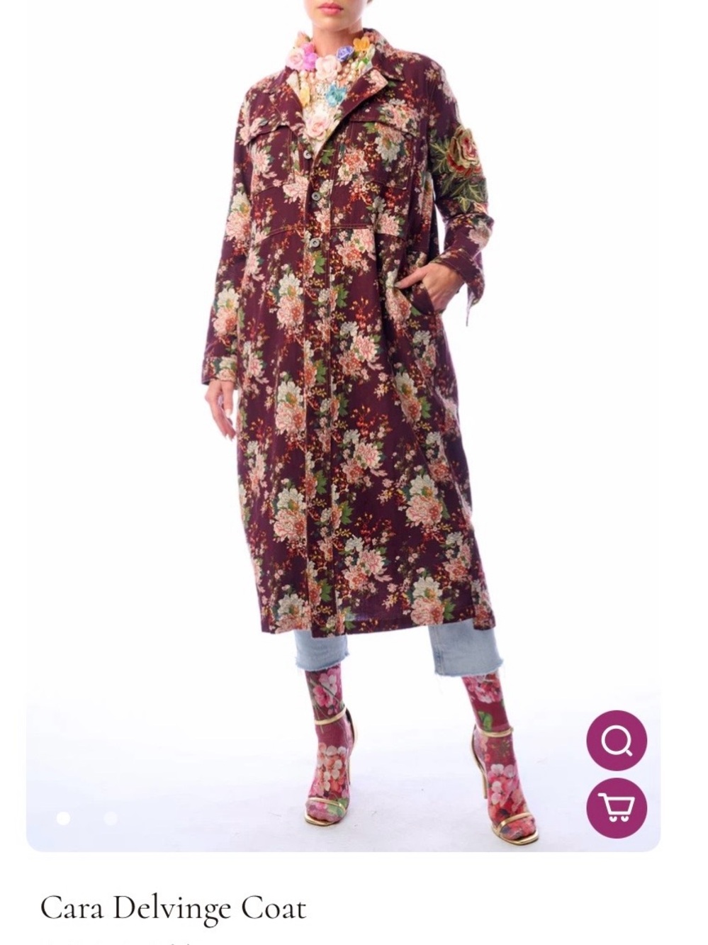 ARATTA $358 CARA DELVINGE COAT (NWOT) - Picture 14 of 14